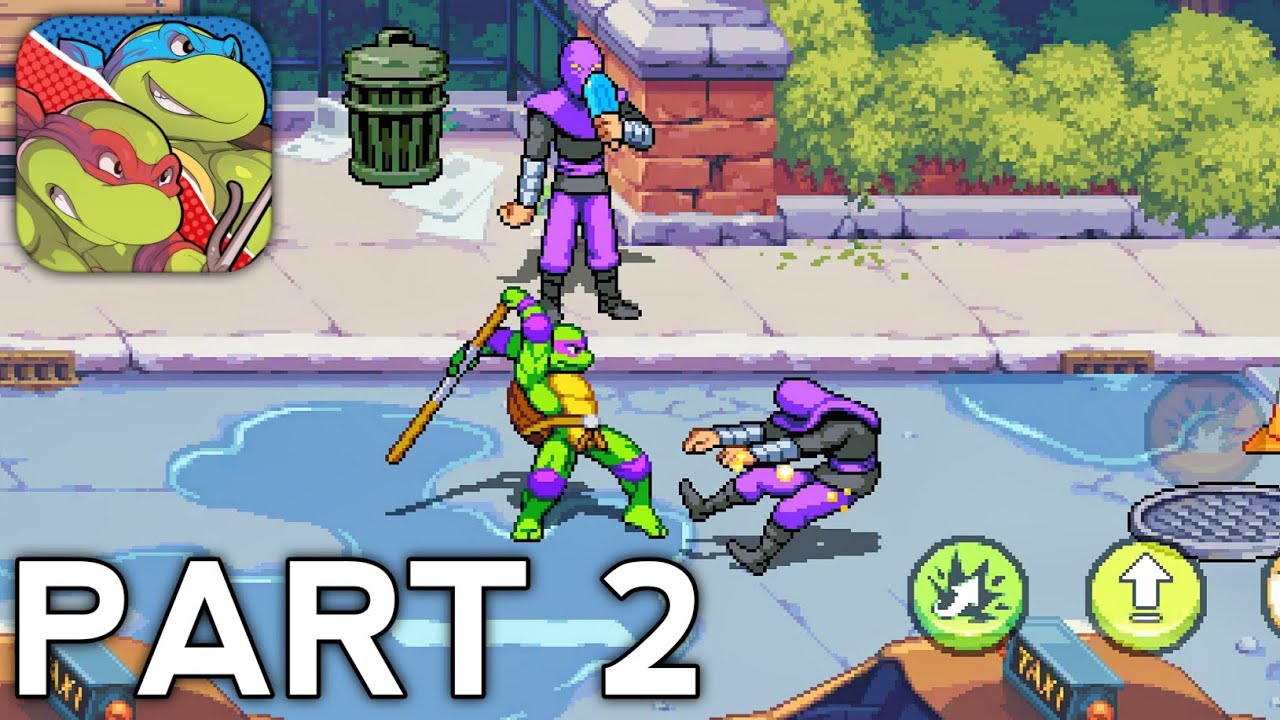 TMNT: Shredder’s Revenge - Gameplay Walkthrough Part 2 | Full Playthrough (Android)