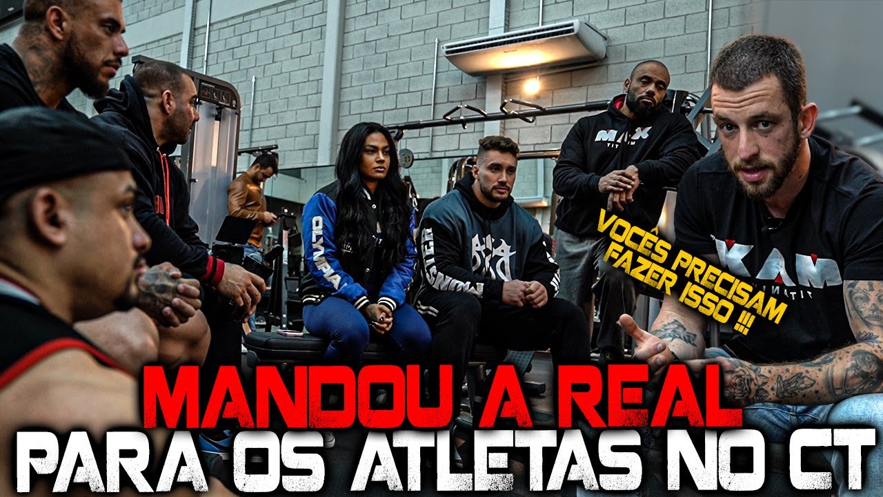 ESLEN DELANOGARE MANDOU A REAL PARA OS ATLETAS NO CT !!!