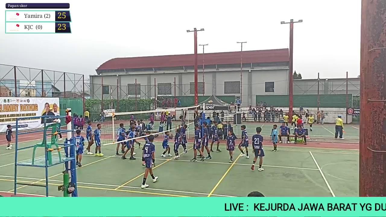 YAMIRA SQUAD 🆚 KJC || KEJURDA U-14 JABAR VOLLY BALL CUP PA/PI 2026