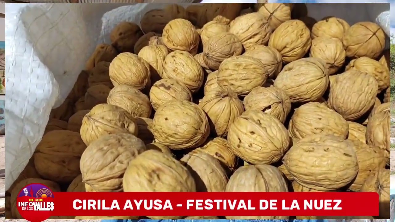  FESTIVAL DE LA NUEZ EN LA LOCALIDAD DE ANDALHUALA.Nota a Cirila Ayusa.