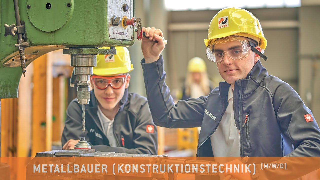 KLEBL Ausbildungsberuf Metallbauer (Konstruktionstechnik) (m/w/d)