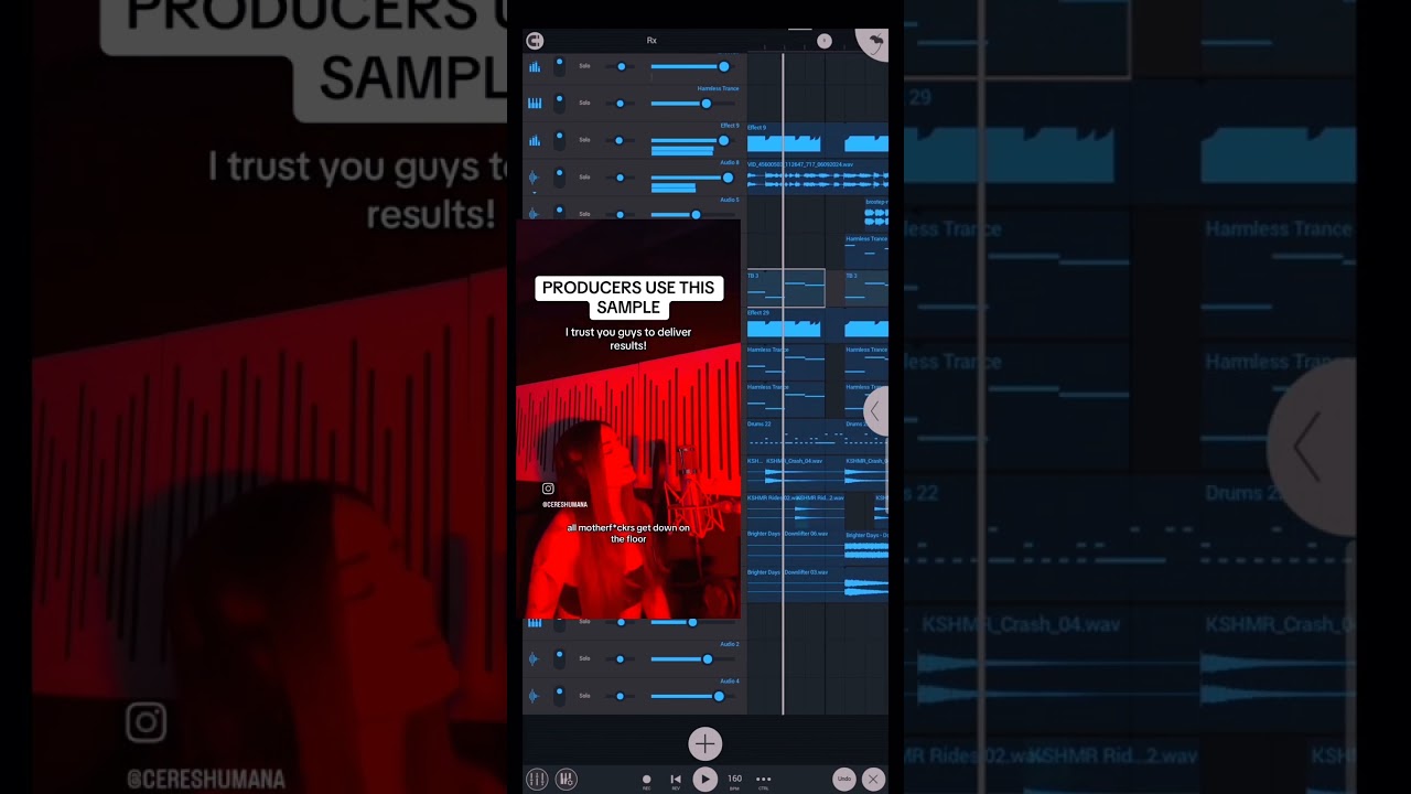 Make a music with this sample #freeflm  #flstudio #trap