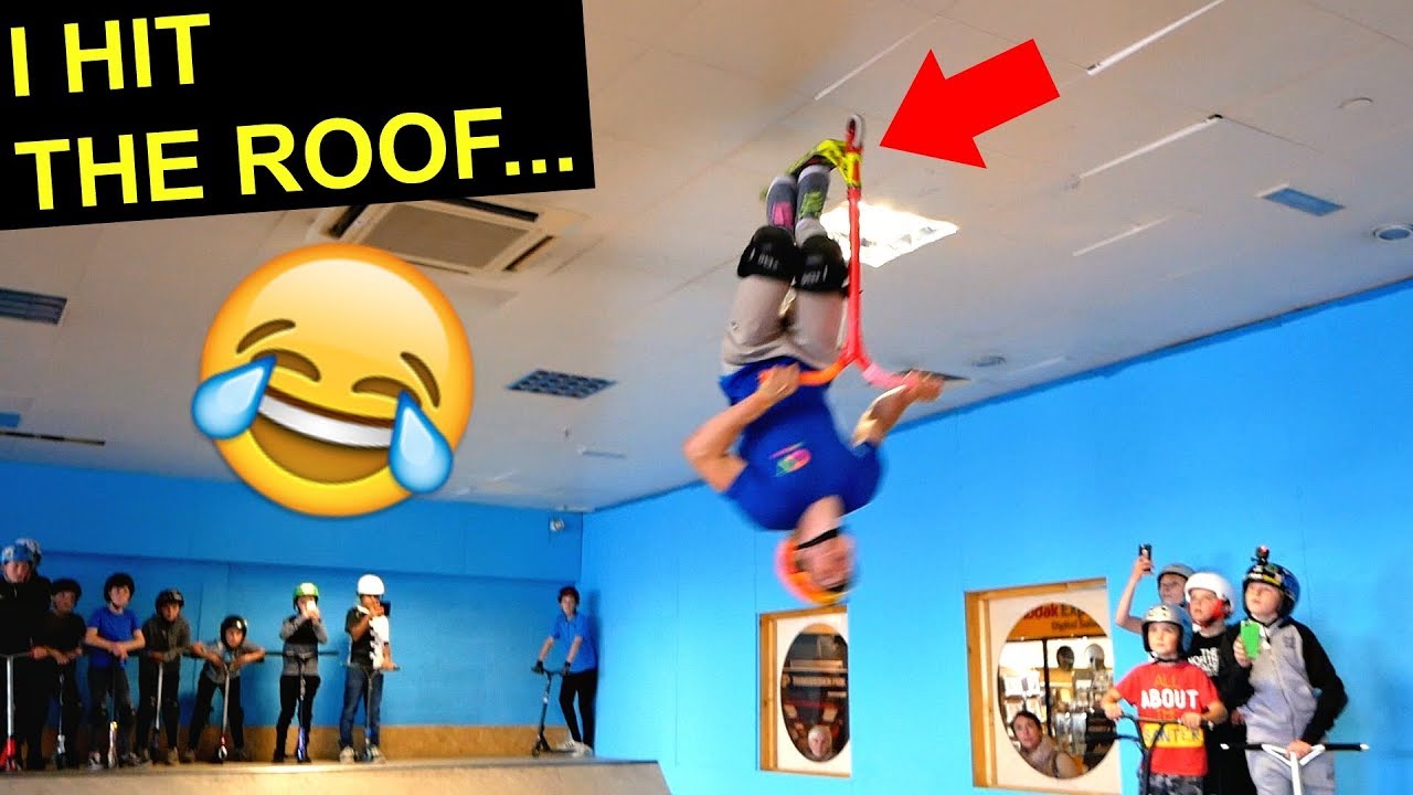 I HIT THE ROOF...