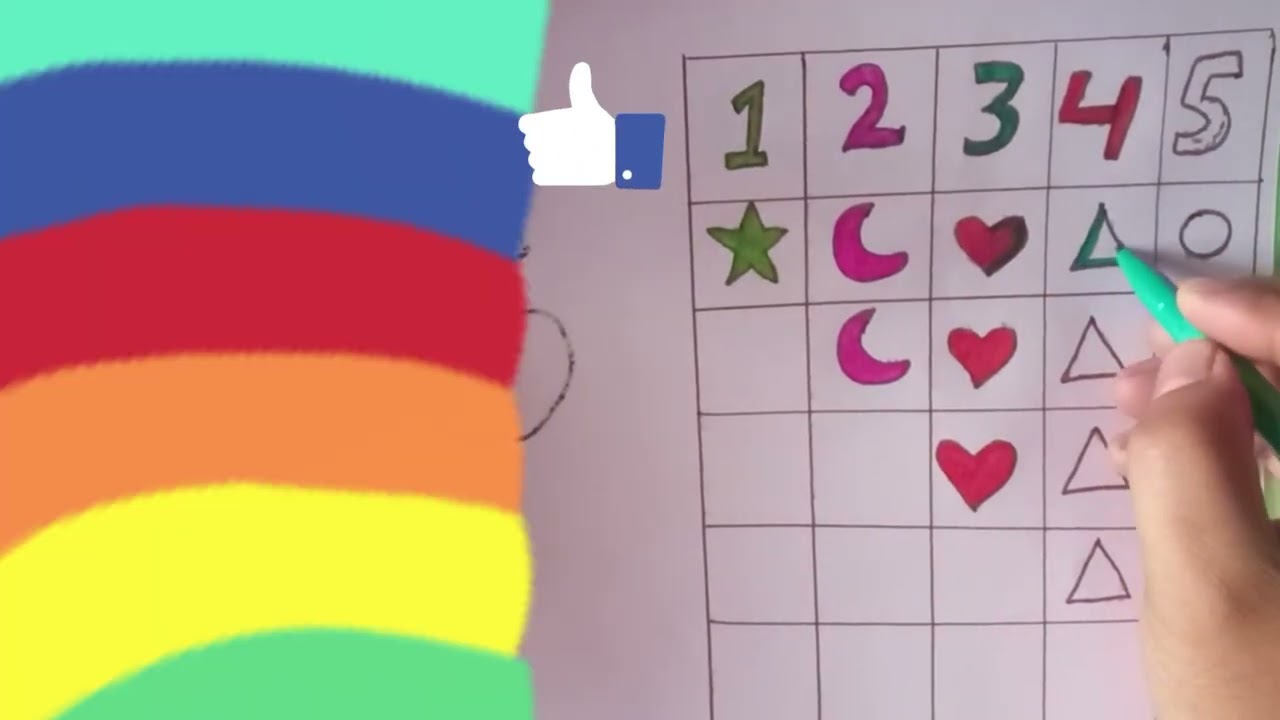 Counting Numbers 1 to 50 Ginti one Two Three Ginti one to ten for kids and Toddlers... 
