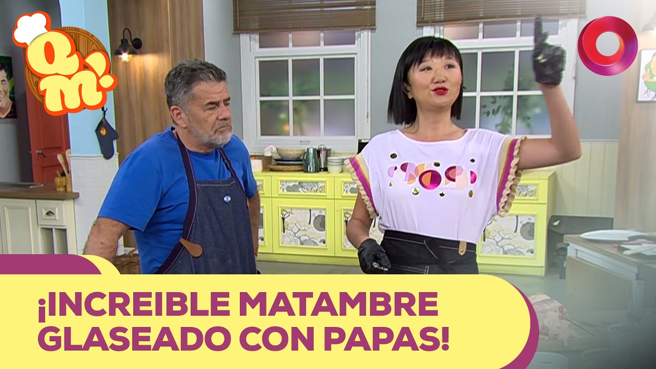 ¡Increíble matambre glaseado con papas! | #QuéMañana Completo - 05/03 - El Nueve