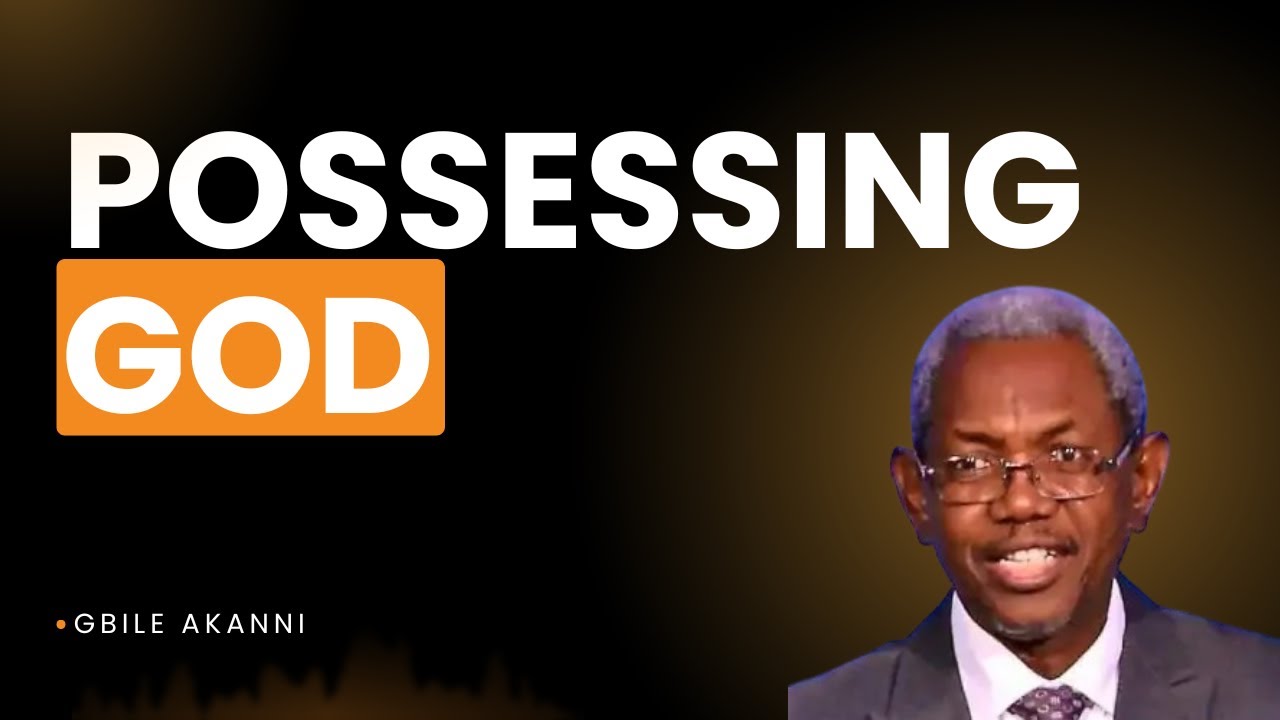 I WILL DO A NEW THING   3 (QUEST FOR GOD) BY GBILE AKANNI