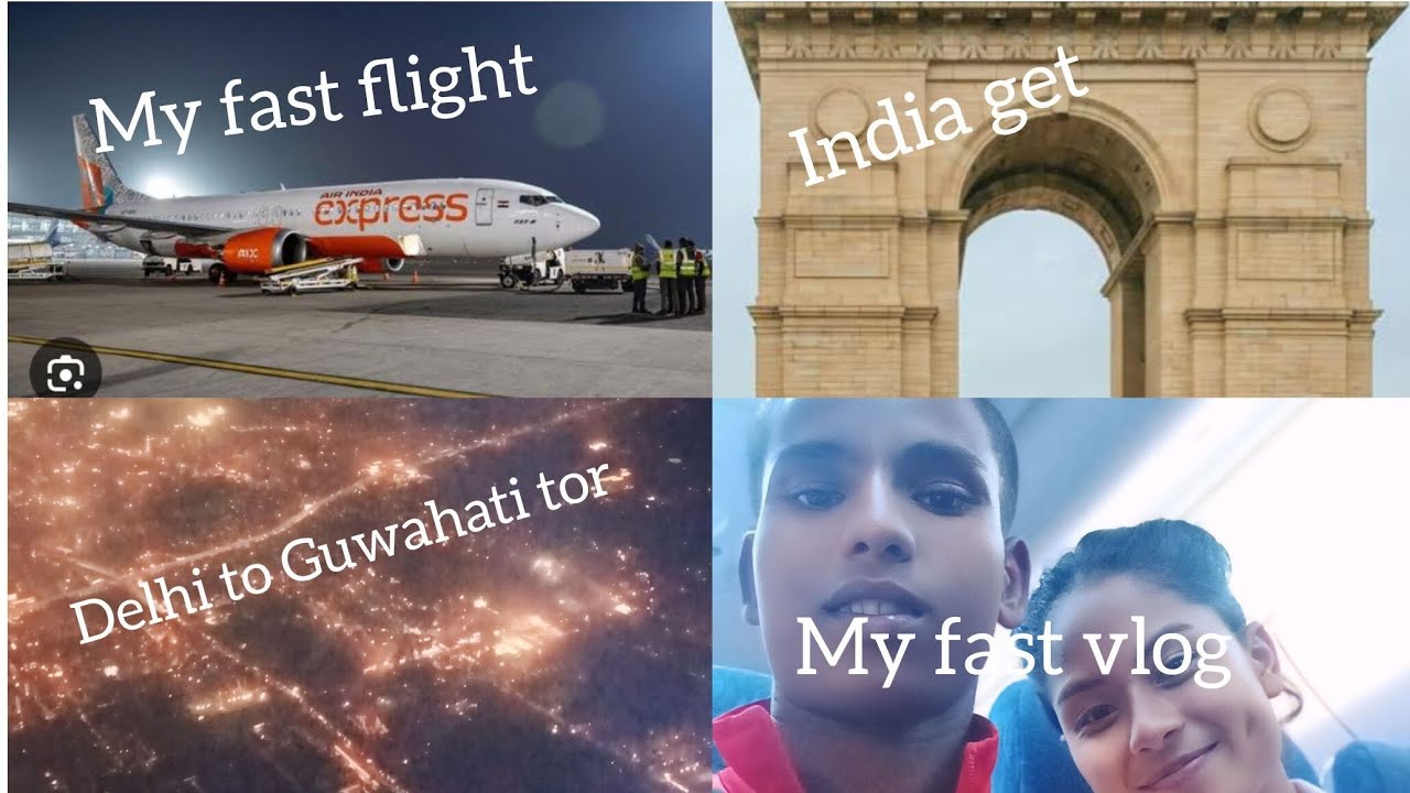 My fast vlog and My fast flight delhi to guwahati ⚽🥰🥳😎🤗