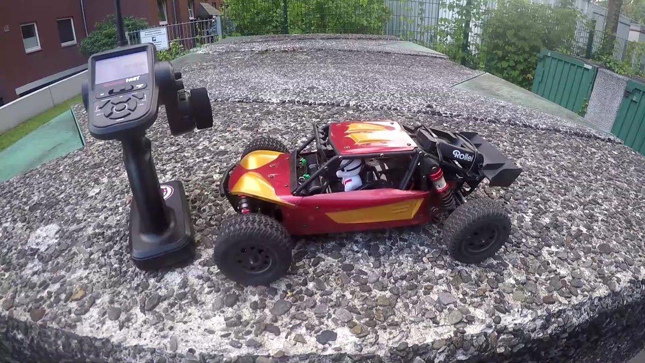 First Run: LC Racing Desert Truck -Stock- Bruschless 2S