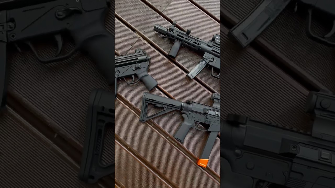 PCC Gun Comparison ( HK MP5 / MP5k / PWS PCC-9 )