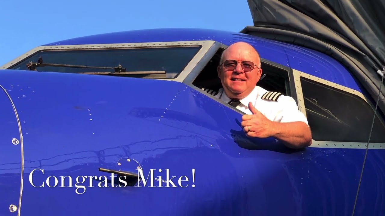 SWA Captain Mike Rinaldi’s Retirement Flight ATL-MCO