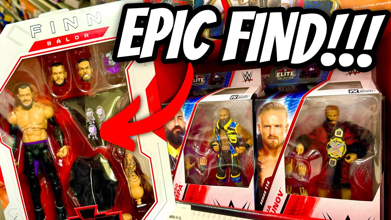 INSANE FIND on WWE ACTION FIGURE Hunt at Target **NEW FINDS**