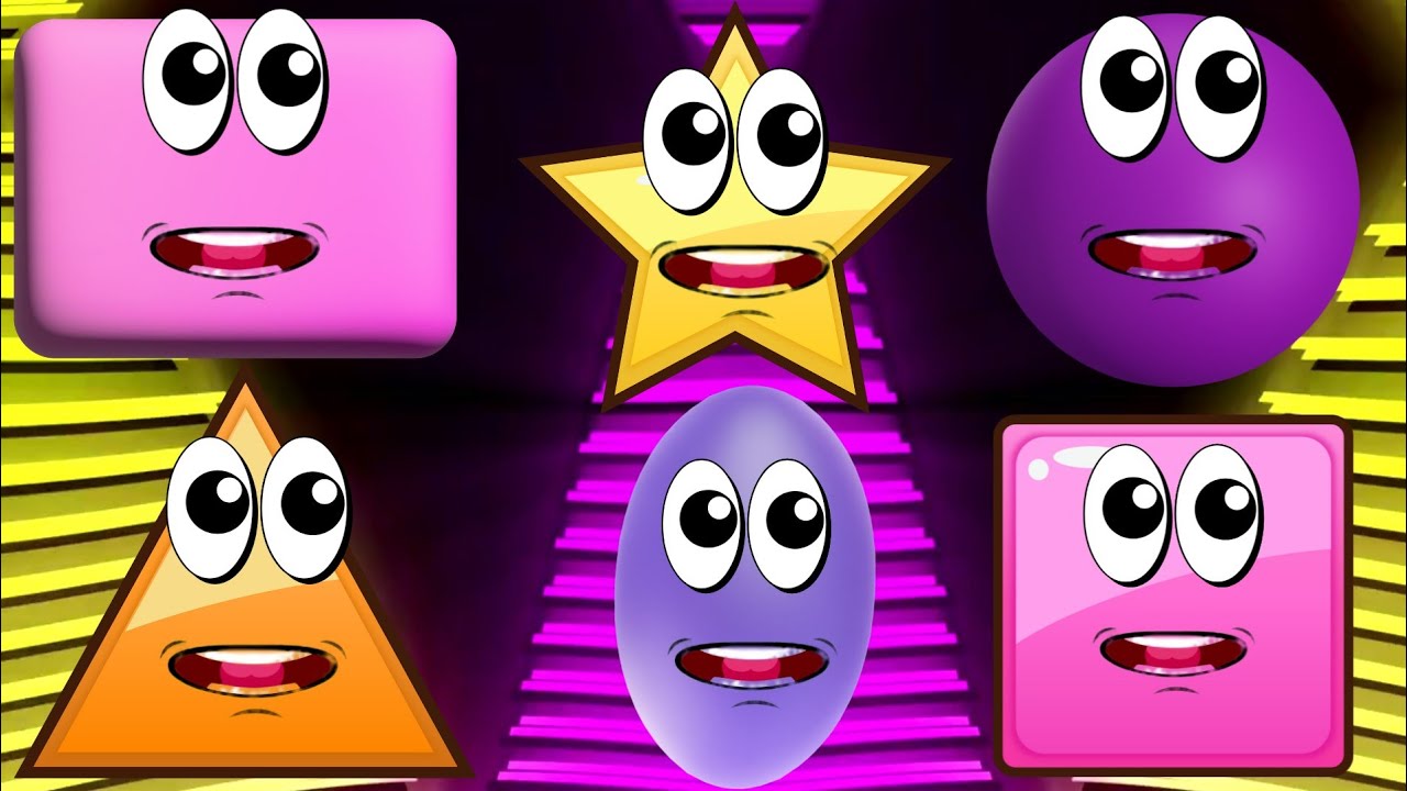 The Shapes Song + More Nursery Rhymes| Nursery Rhymes| CL Kids| Learn Shapes Names