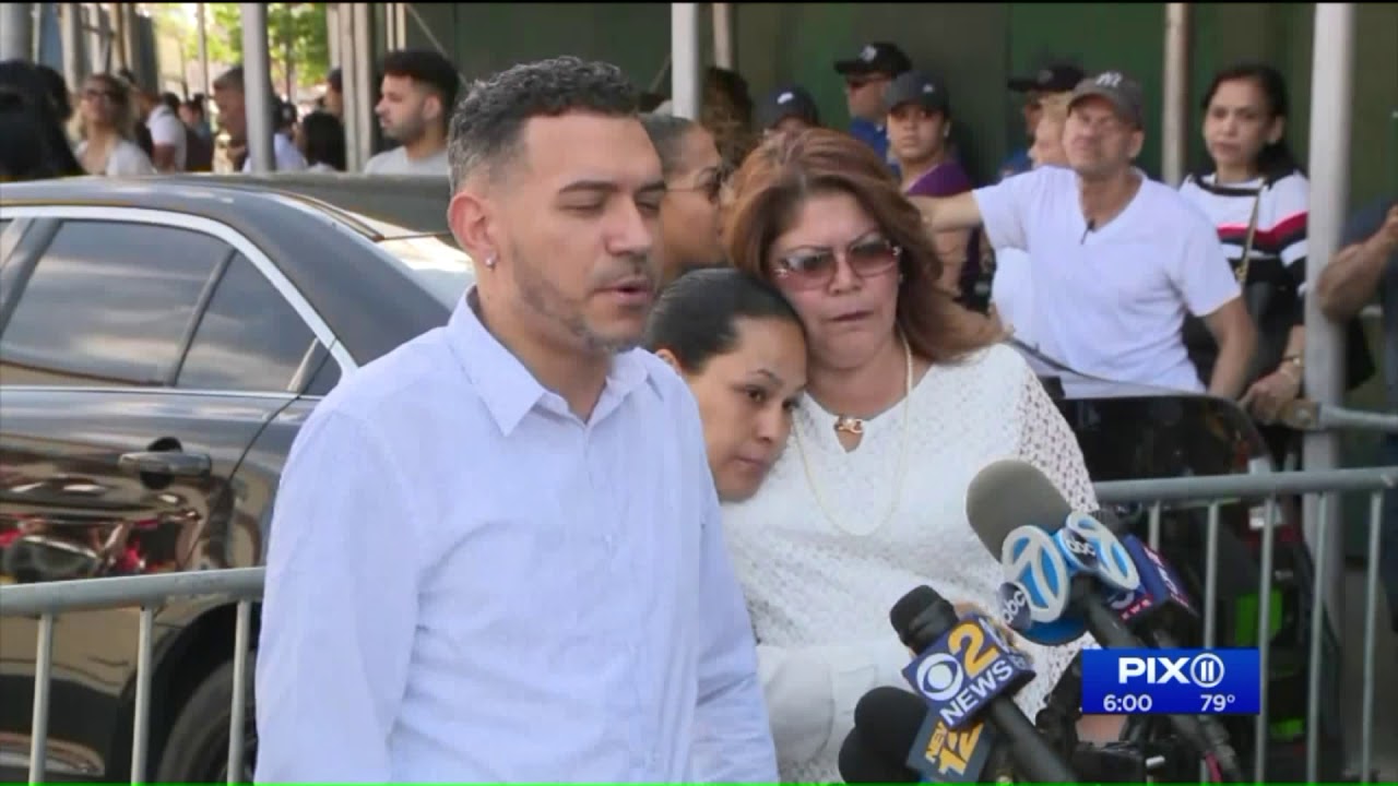 Thousands of mourners turn out for funeral of Junior in the Bronx