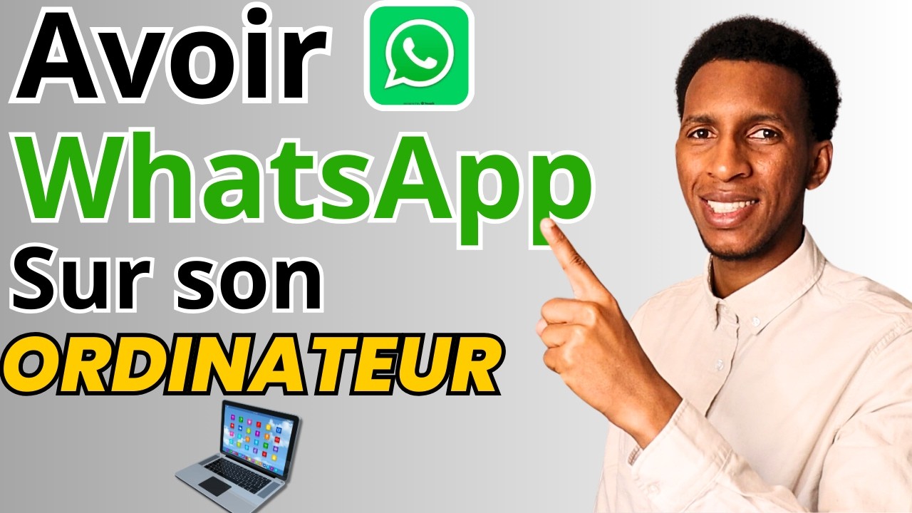 Comment avoir WhatsApp sur son ordinateur en 1 min ? Tutoriel WhatsApp