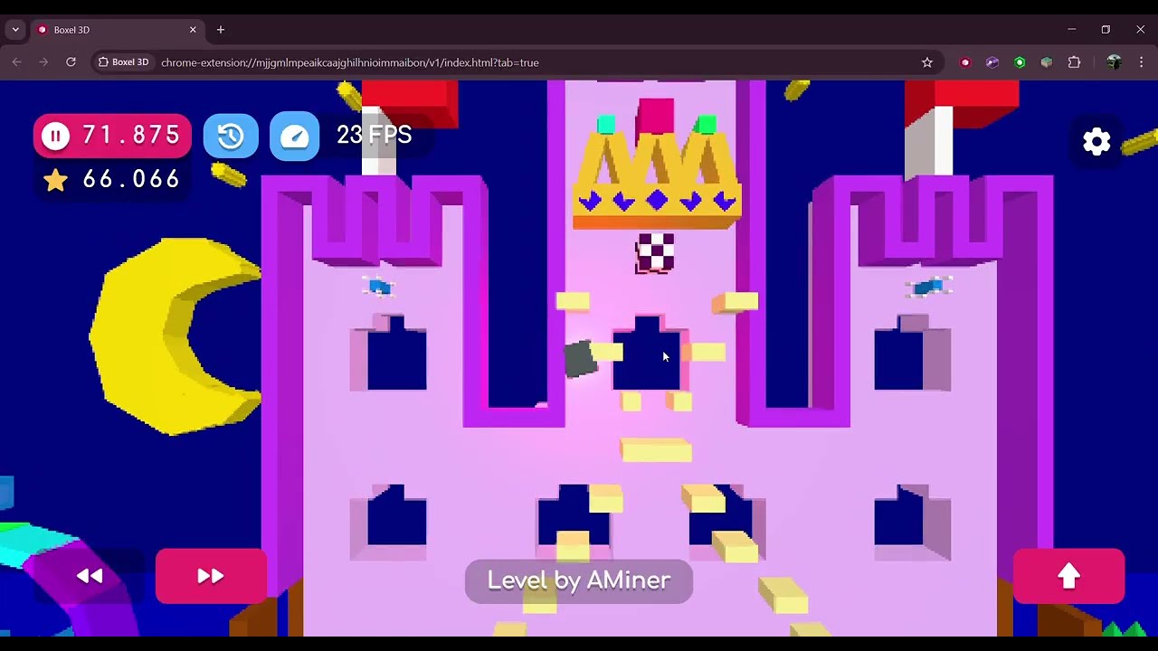 5 years of boxel speedrun 2nd try with 30percent graphics and INPUT BUFFER 0MS  [FORMER]*WR*