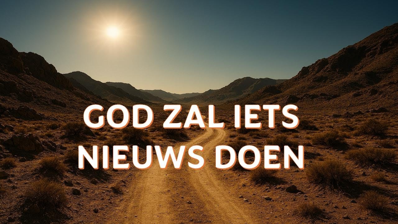 GOD ZAL IETS NIEUWS DOEN - DIOS HARÁ ALGO NUEVO