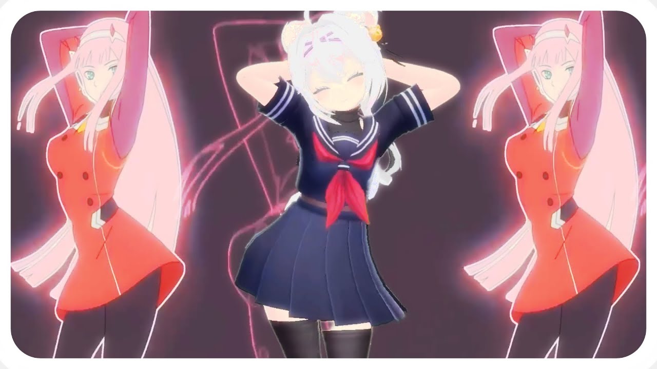 Filian didn't want to dance to the full song so I made her - ZERO TWO DANCE