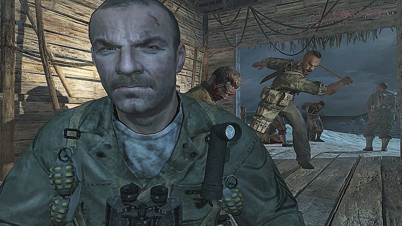 Call of Duty World at War - Japanese Campaign Part 1 - Semper Fi