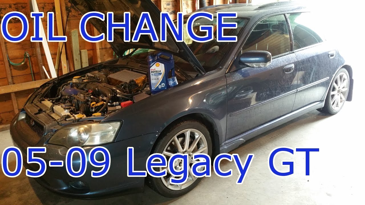 Как заменить масло в Legacy GT и Outback XT 2005–2009 годов выпуска