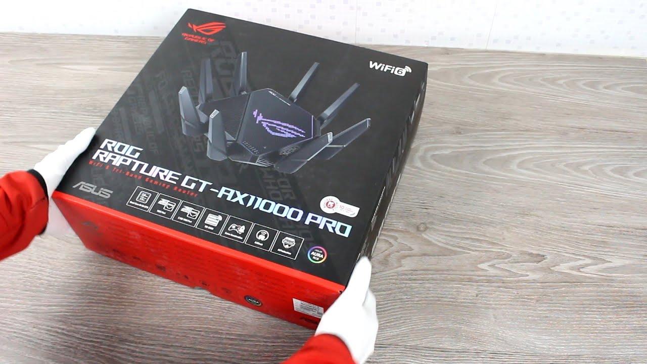 ASUS ROG Rapture GT-AX11000 Pro Gaming Router Unboxing