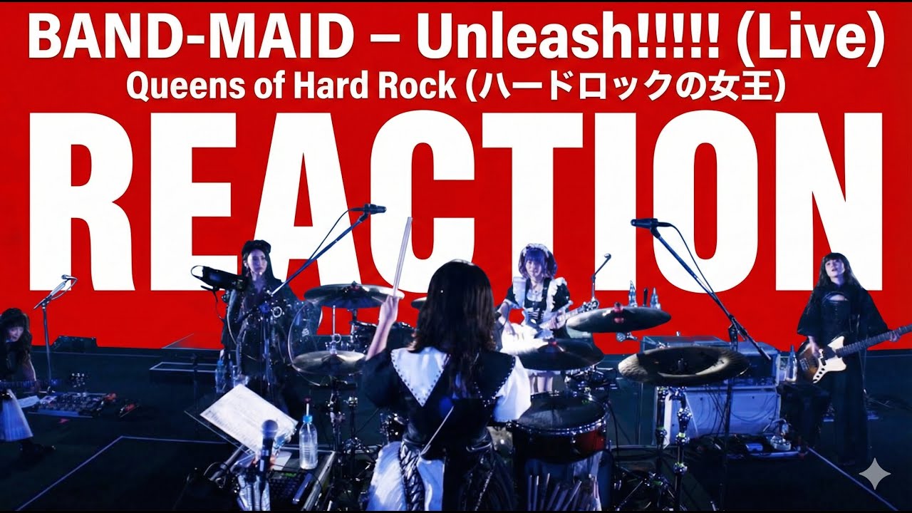 BAND-MAID – Unleash!!!!! | Explosive Modern Hard Rock - Reaction