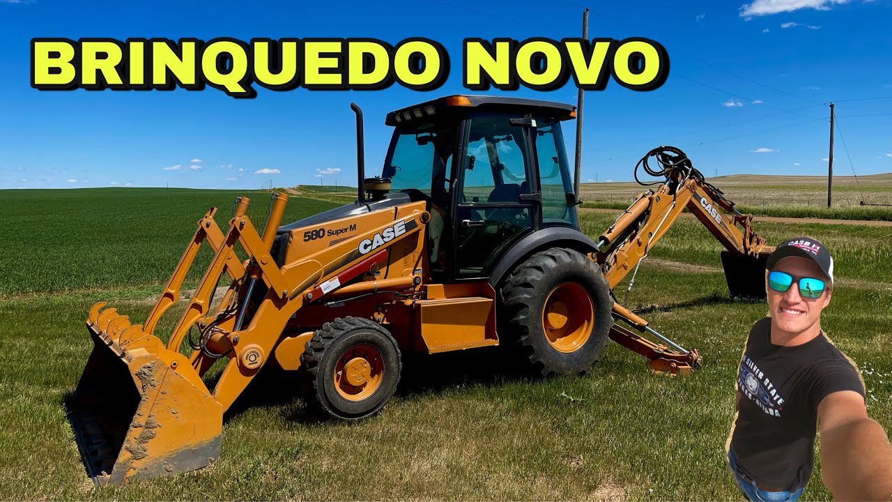 COMPREI UMA RETROESCAVADEIRA - O QUE FAZER COM ELA??? EP-56
