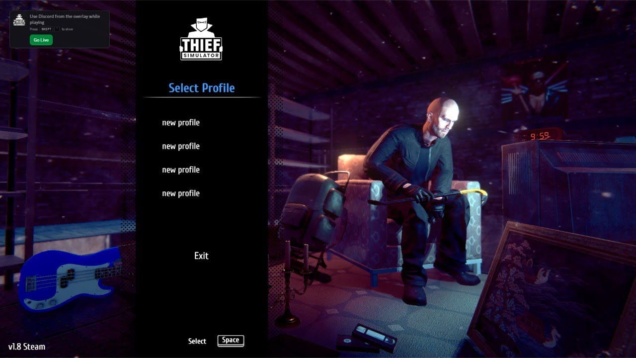 THIEF SIM! WHAT MAKES A GOOD THIEF? WINDOWS,PLATES,TOILETS THAY ALL GET SMASHED!