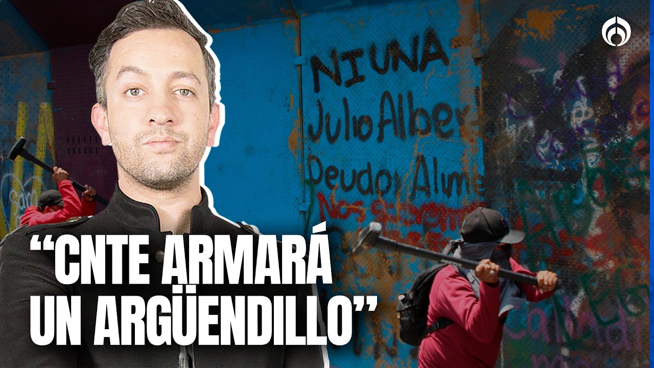 CNTE es la herencia m&aacute;s maldita de AMLO: Chumel