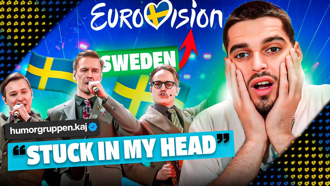 SPANISH GUY REACTS to KAJ - Bara Bada Bastu | Sweden 🇸🇪| LIVE Performance| Eurovision 2025