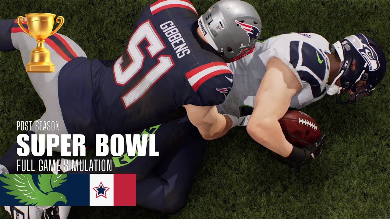 Seahawks vs. Patriots | 2025 Season Super Bowl | Madden NFL 26 Simulation