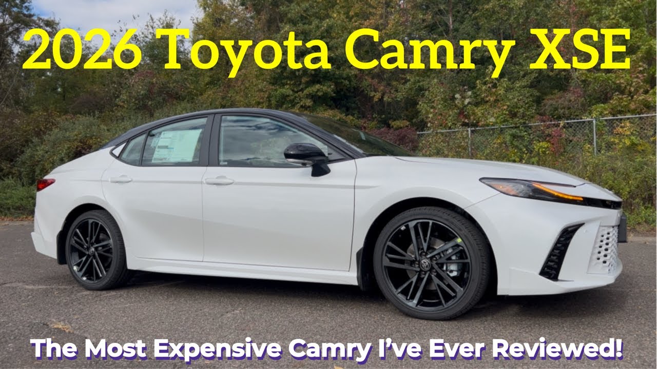 Toyota Camry XSE 2026 года: стоит ли покупать гибридный спортивный седан Camry 2026 года?