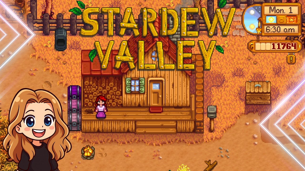 Experiencing Stardew Fall for the First Time 🍂 Cozy Stream 🍂 (stream 6)