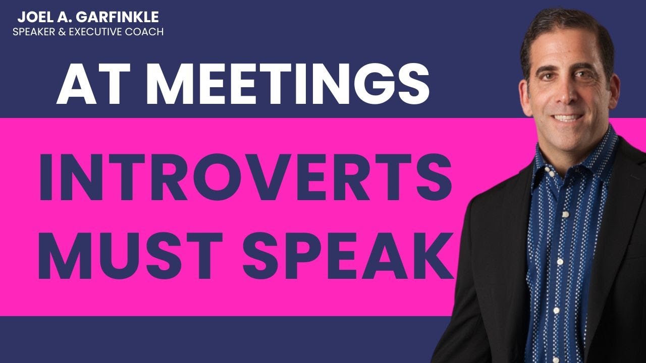 Yes, an Introverted Person Can Have a Strong Presence in Meetings