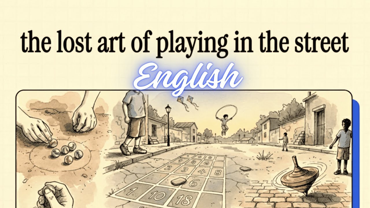 "The Lost Art of Playing in the Street" | Before Screens (English - Inglés)