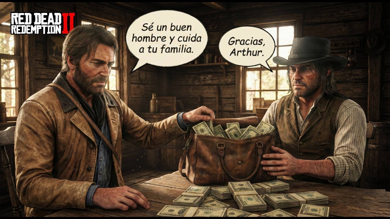 Arthur Morgan le hereda su fortuna a John Marston (Guía Rápida para darle tu dinero a John en RDR2)