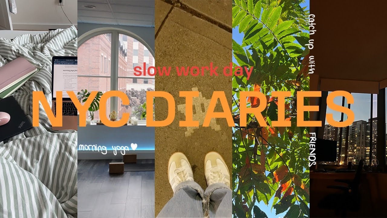 NYC Diaries | working as a remote consultant, morning yoga, taco night with friends