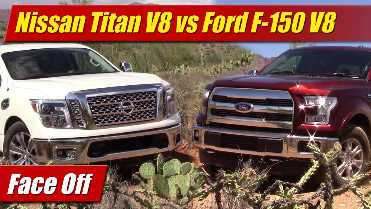 Face Off: Nissan Titan V8 vs Ford F-150 V8