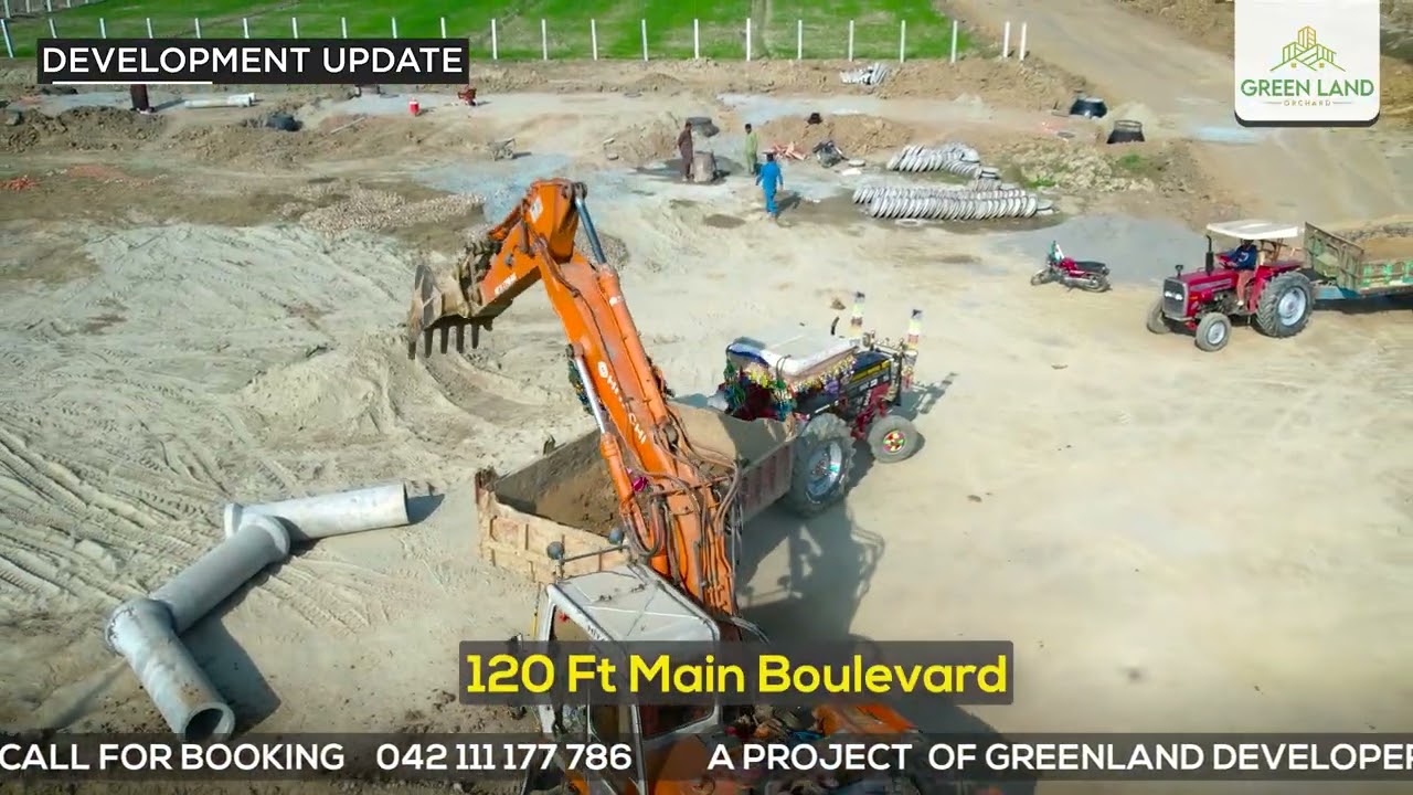 DEVELOPMENT UPDATES GREENLAND ORCHARD LAHORE | A PROJECT OF GREENLAND HOUSING | DEC 2025