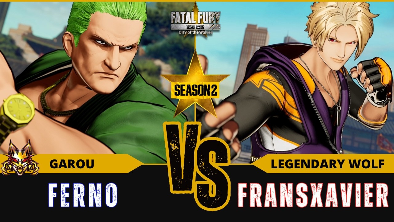 FF:CotW🐺 FERNO (Nightmare Geese) vs FRANSXAVIER (Rock Howard)⭐Replay Match - FATAL FURY: CotW - 2/26