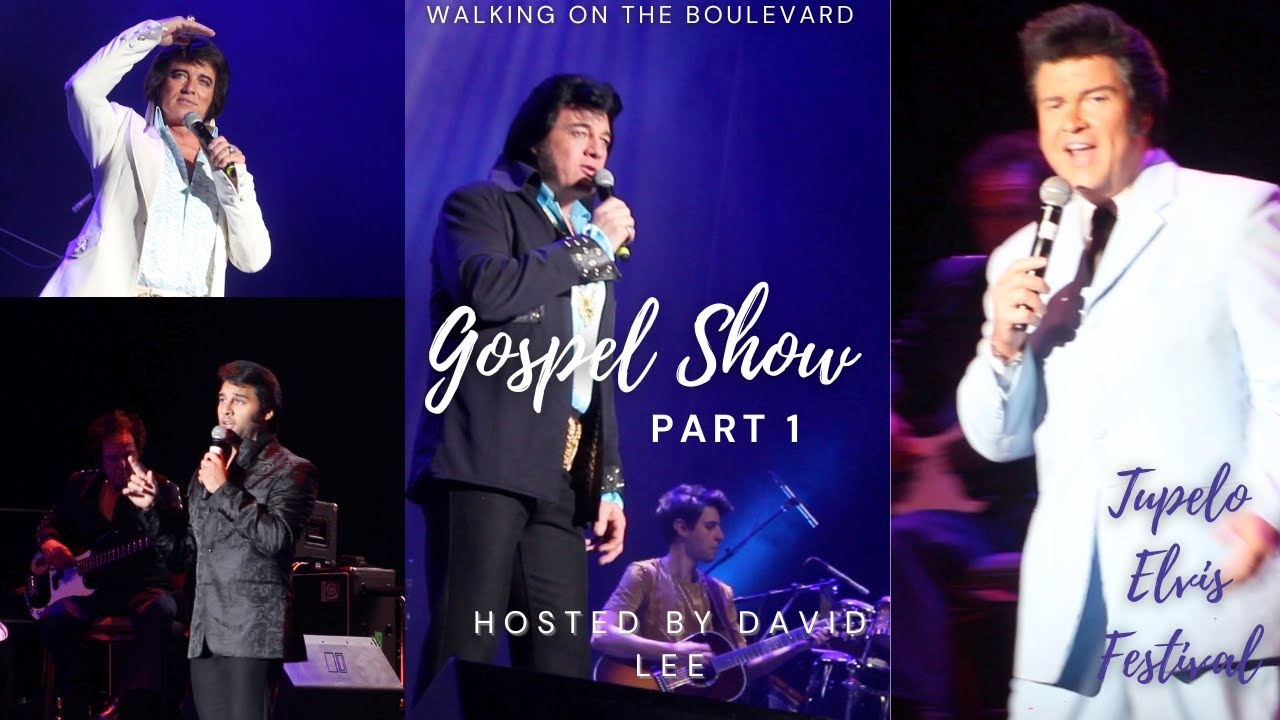 Elvis tribute Artist Sunday Gospel Show Tupelo Elvis Festival 2024 Part 1