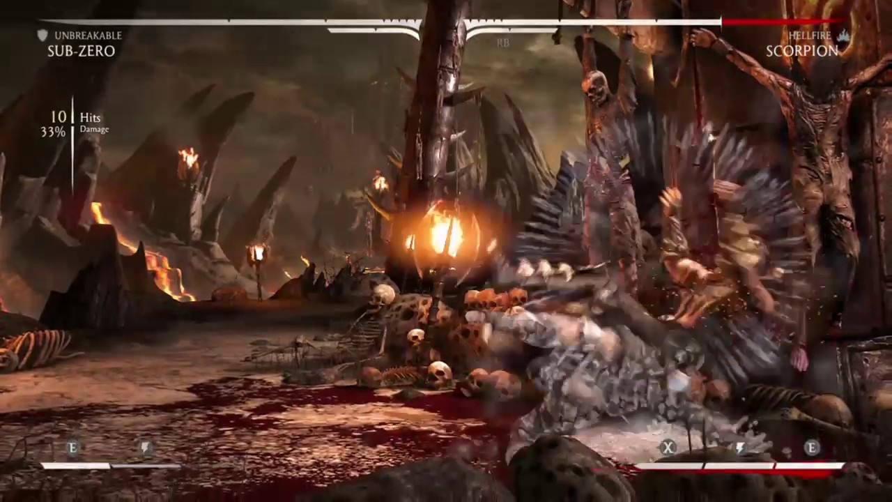 MKX: Subzero 43% Unbreakable Combo