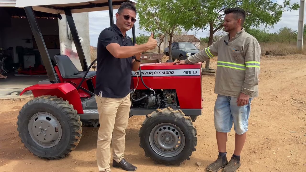 Do Zero ao Campo: Construa Seu Próprio Trator Caseiro a Diesel #tratorcaseiro #tratorito