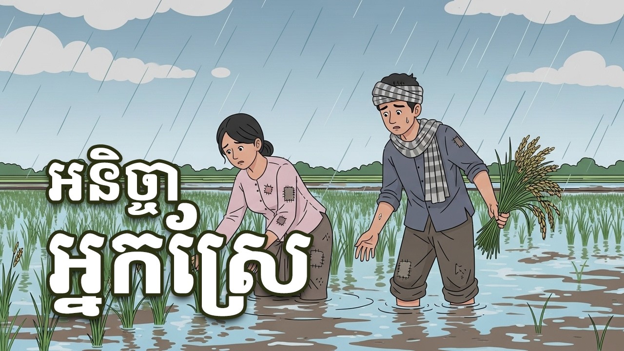 អនិច្ចាអ្នកស្រែ | Video Animation