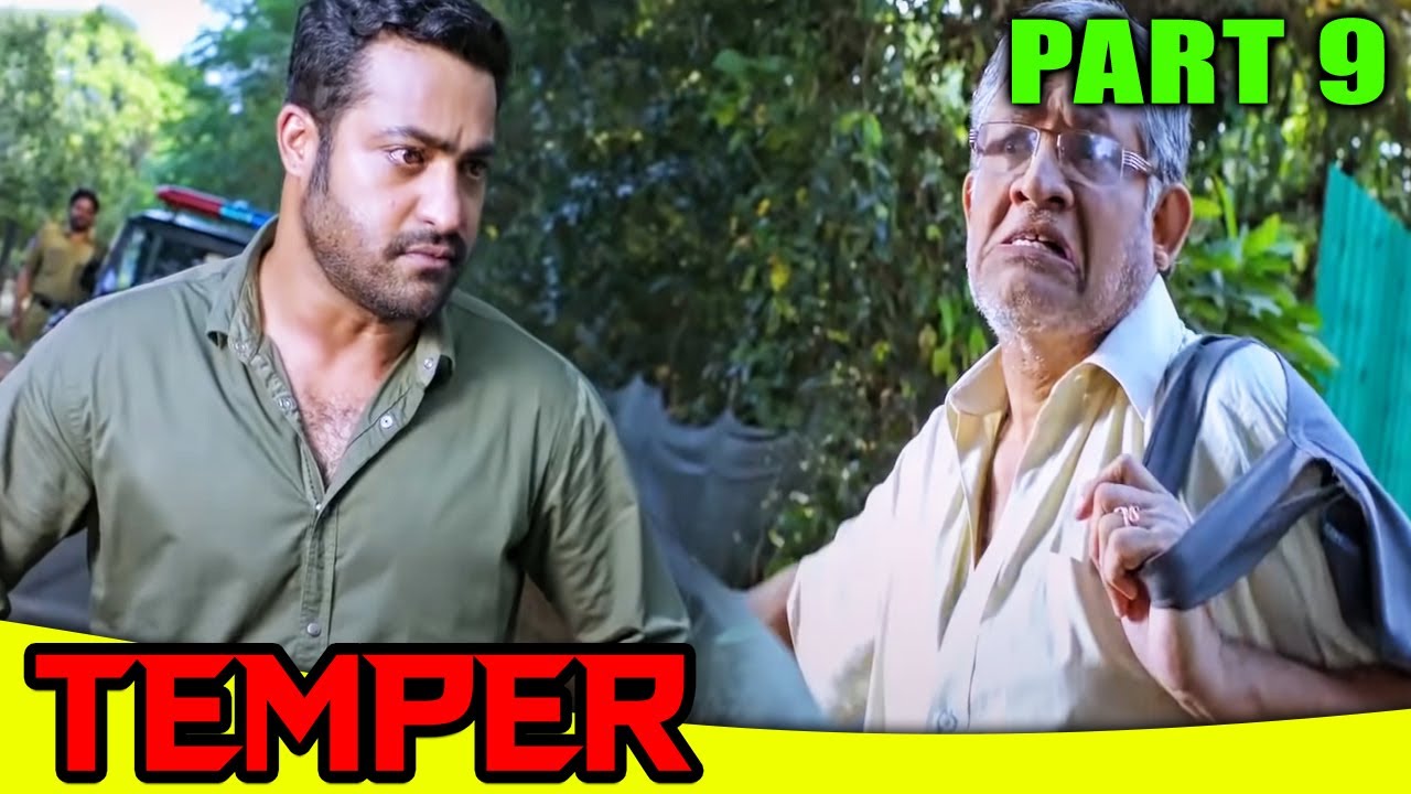 Temper (Part - 9) l Jr. NTR Blockbuster Action Hindi Dubbed Movie | Kajal Aggarwal, Prakash Raj