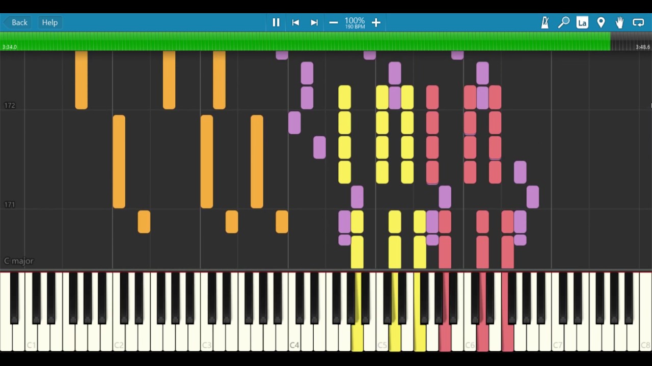 Jack Stauber - Tea Errors (Synthesia Piano)