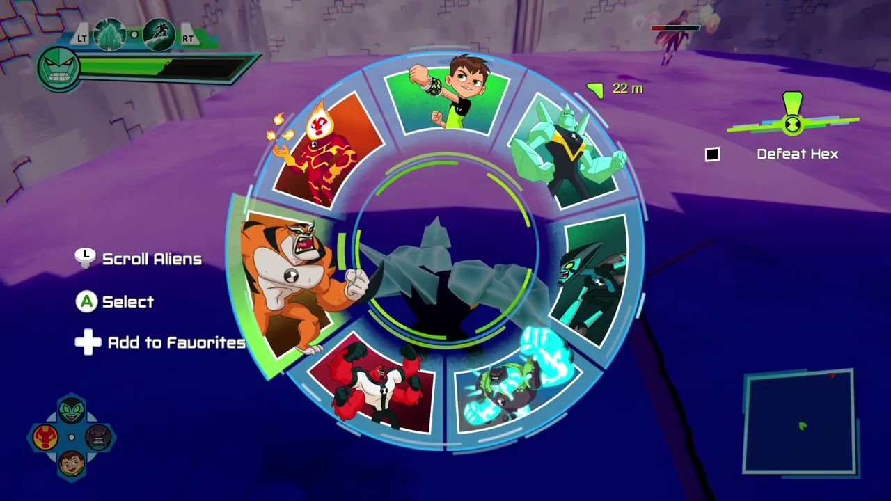 Ben 10: Power trip - The final boss