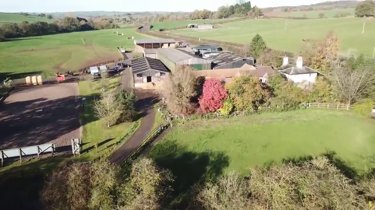 Aerial view of Rowley Racing