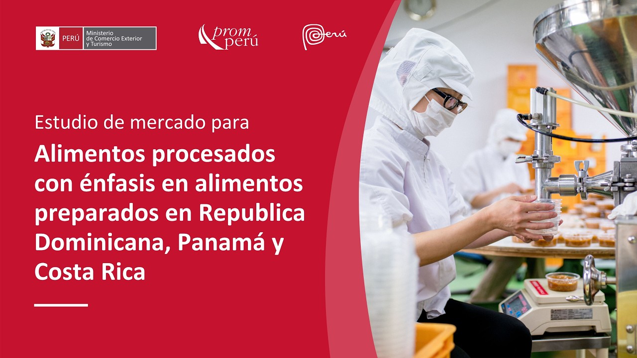 Estudio de mercado para alimentos procesados - República Dominicana