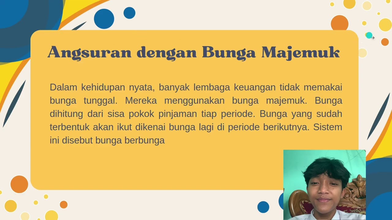 Tugas video pembelajaran matematika: Anuitas dan Angsuran 