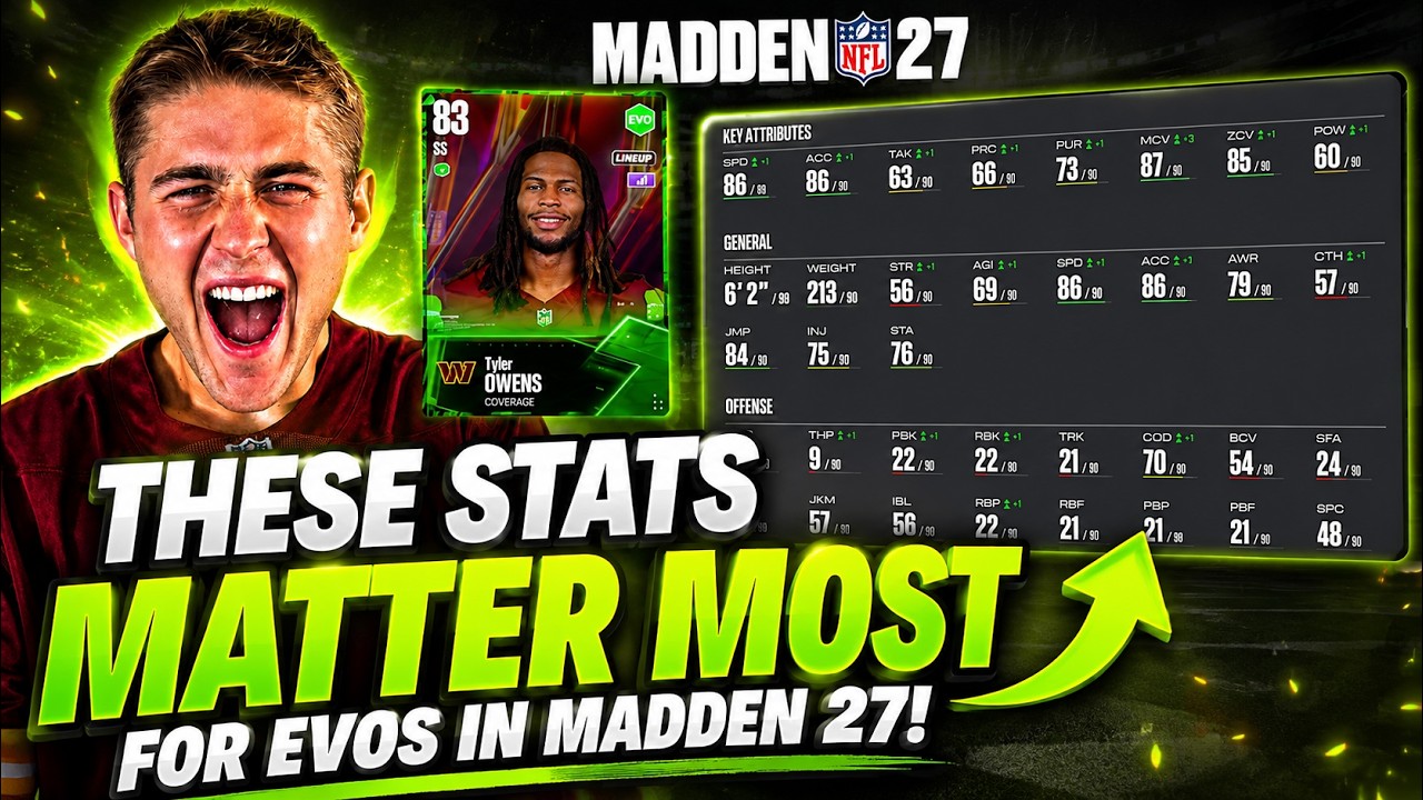 These Stats Make an EVO ELITE in Madden 27!
